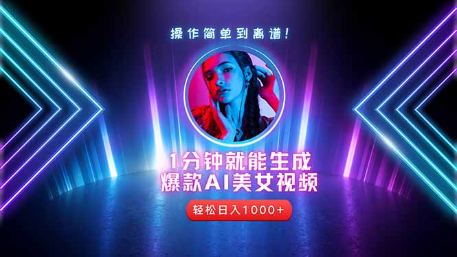 2025年最强副业:用AI做短视频,从零开始打造爆款账号!牛牛资源网-专注分享网络创业项目落地实操课程 – 全网首发_高质量创业项目输出牛牛资源网