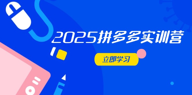 2025拼多多实训营：深度剖析运营关键，助力电商人快速提升牛牛资源网-专注分享网络创业项目落地实操课程 – 全网首发_高质量创业项目输出牛牛资源网